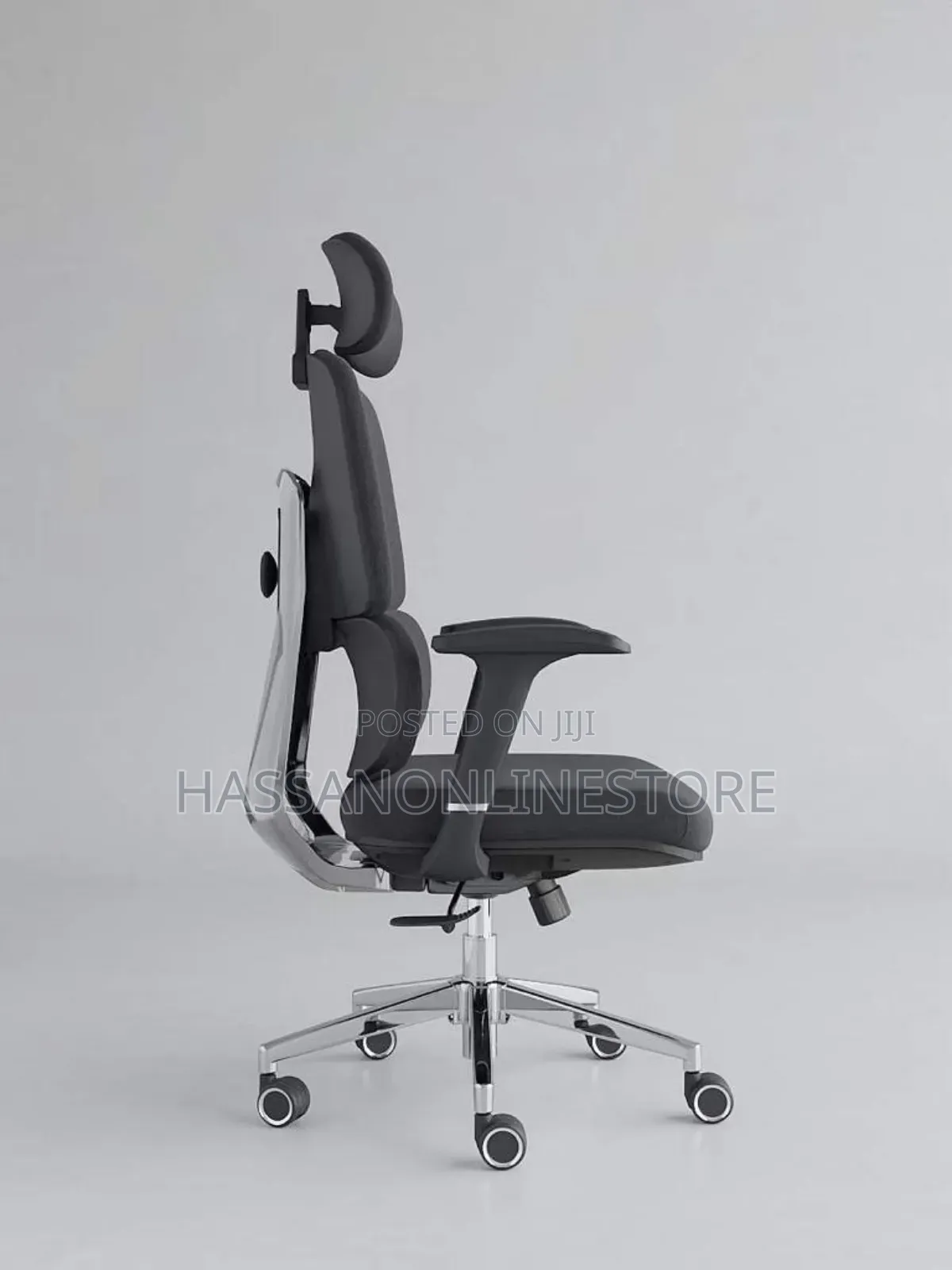 Adjustable 3d Armrest Fabric Ergonomic Chair - Green