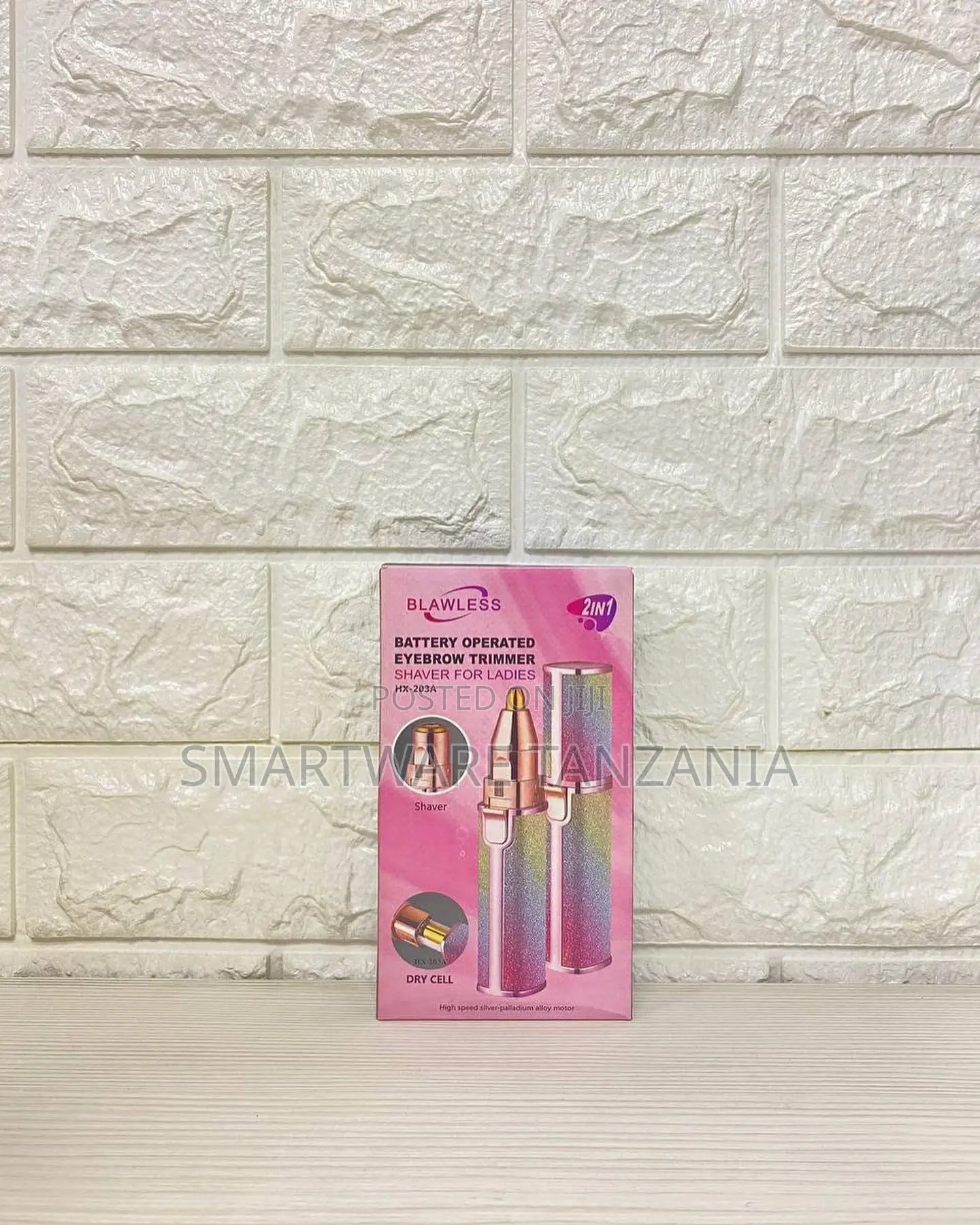 2 In 1 Eyebrow Shaver Trimmer Facial Hair Painless Epilator