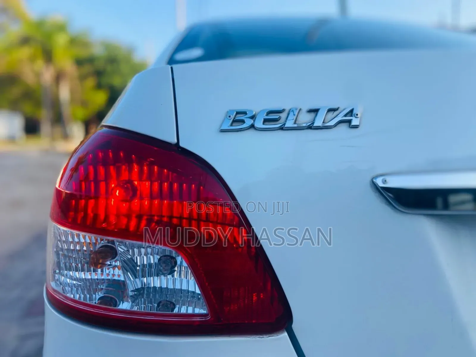Toyota Belta 2007 White