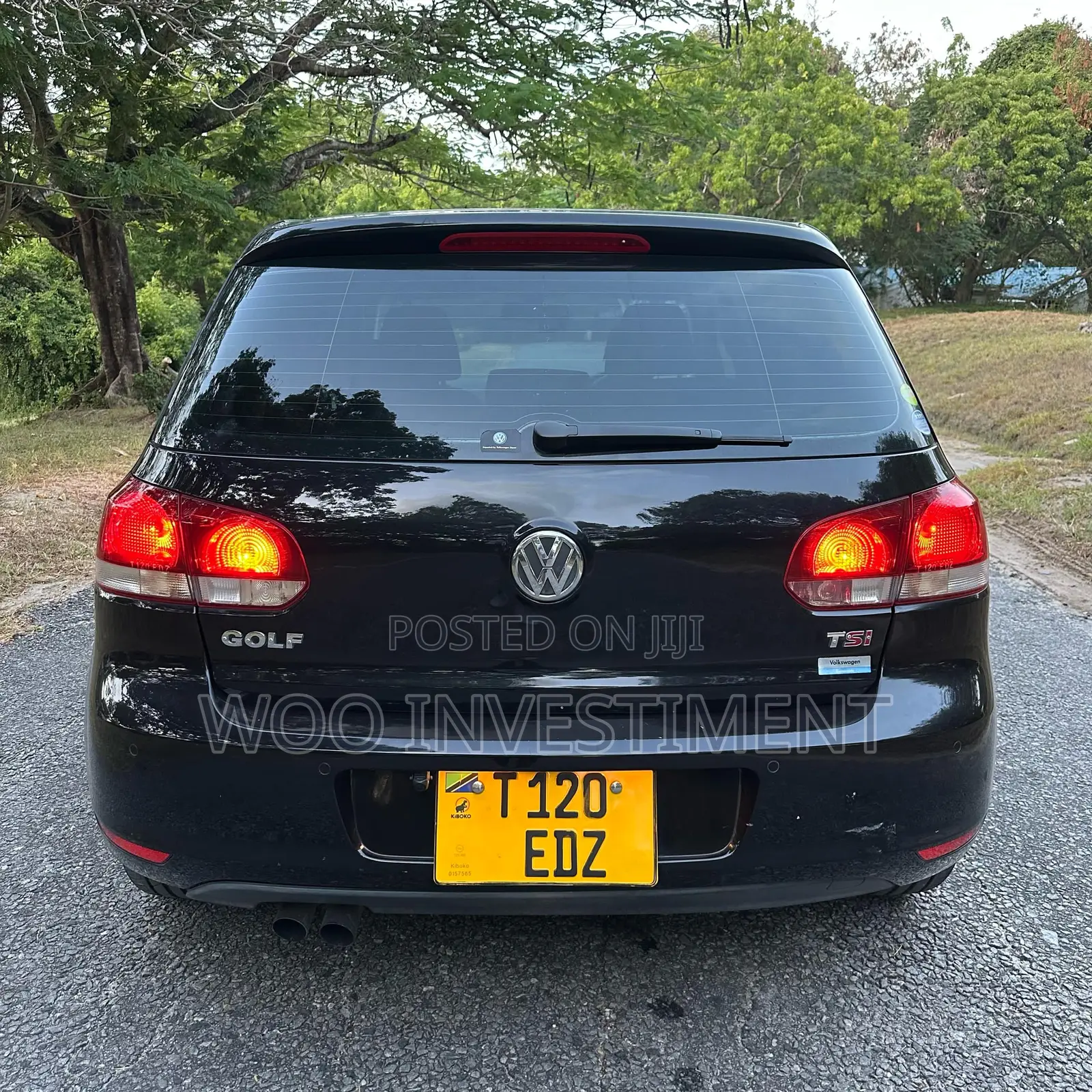 Volkswagen Golf 2012 Black