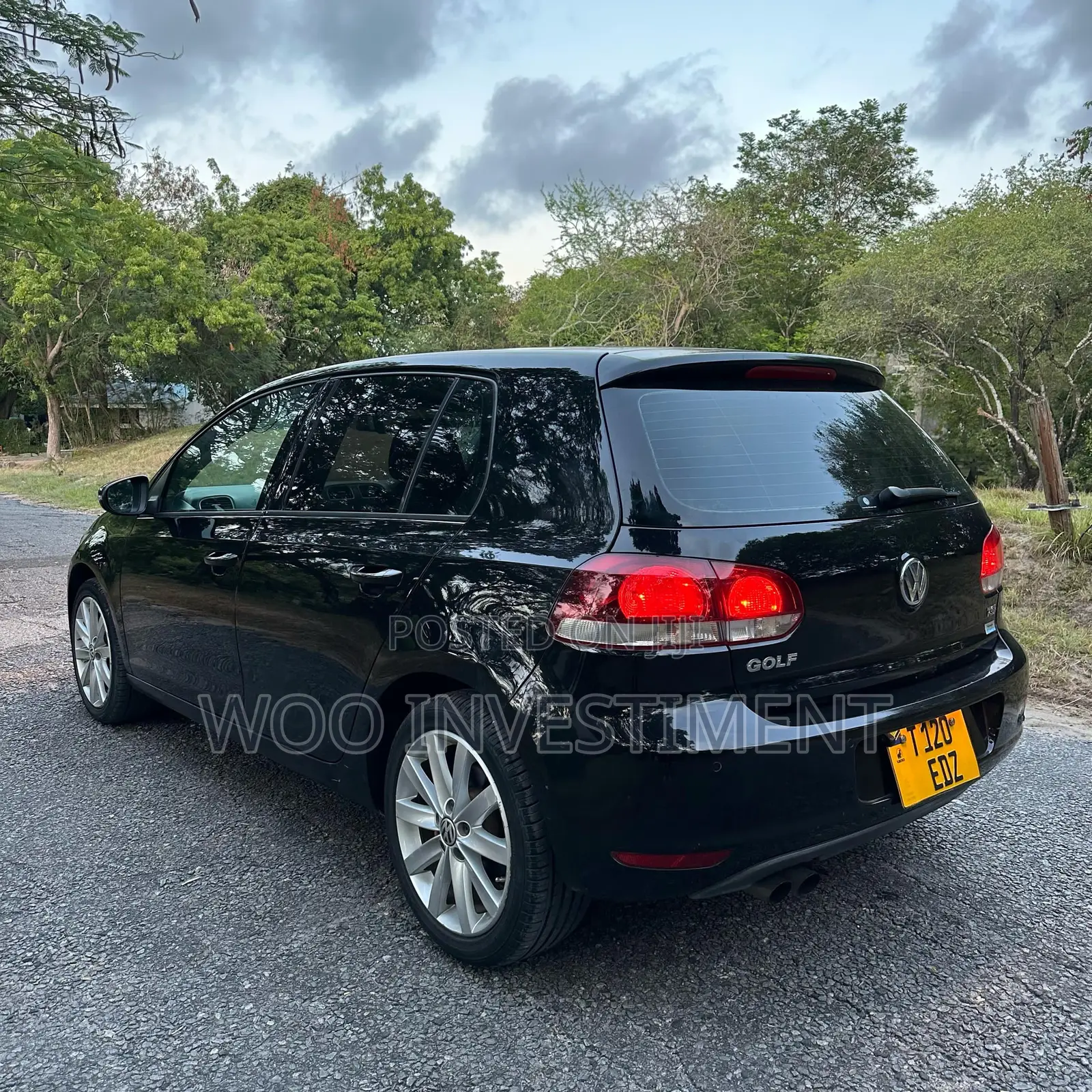 Volkswagen Golf 2012 Black