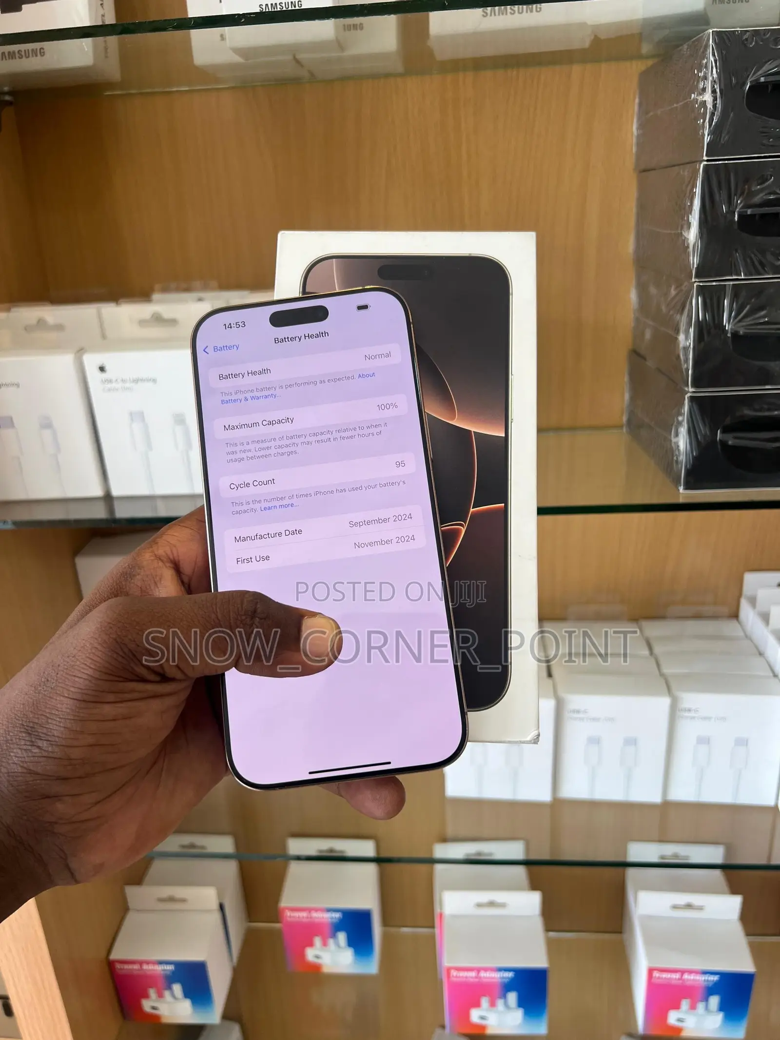 New Apple iPhone 16 Pro Max 256 GB Gold