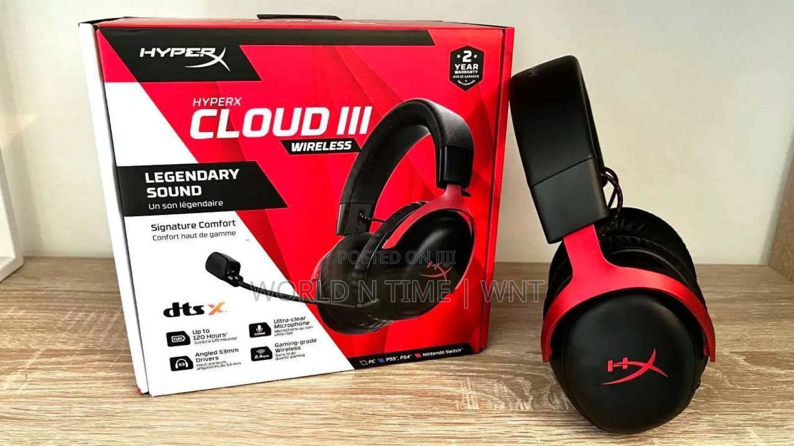 Hyperx Cloud Iii Wired Gaming Headset, Pc, Ps5, Xbox