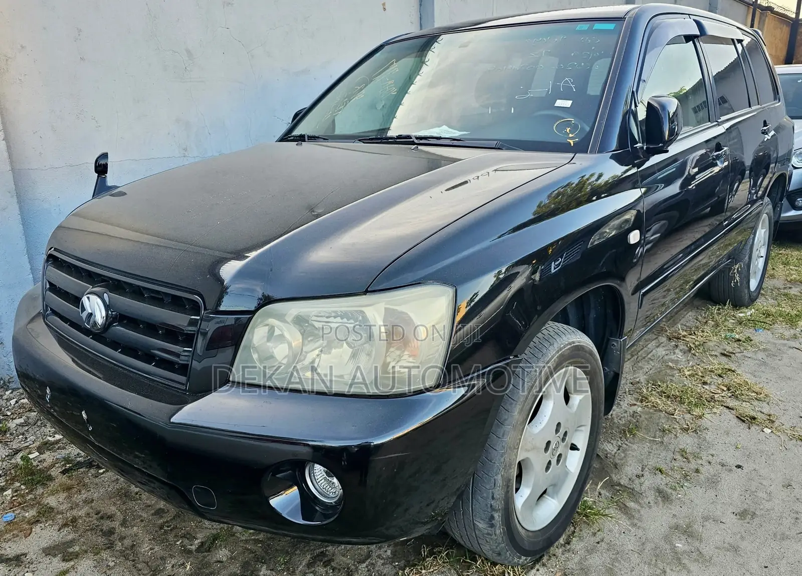Toyota Kluger 2003 Black
