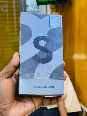 New Samsung Galaxy S22 Ultra 128 GB Black