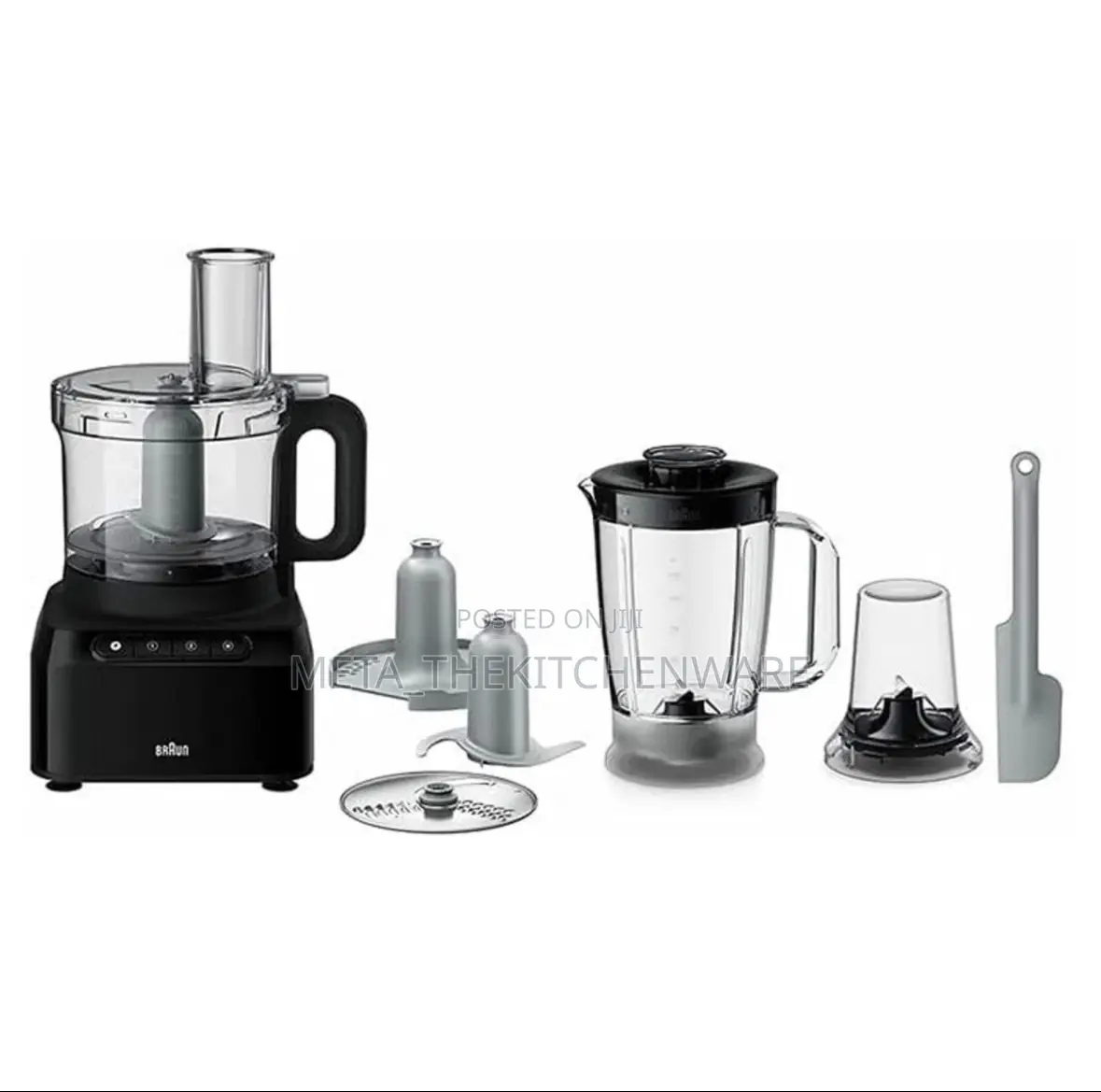 Braun Food Processor 7 in 1 800w Fp3132bk