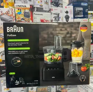 Braun Food Processor 7 in 1 800w Fp3132bk