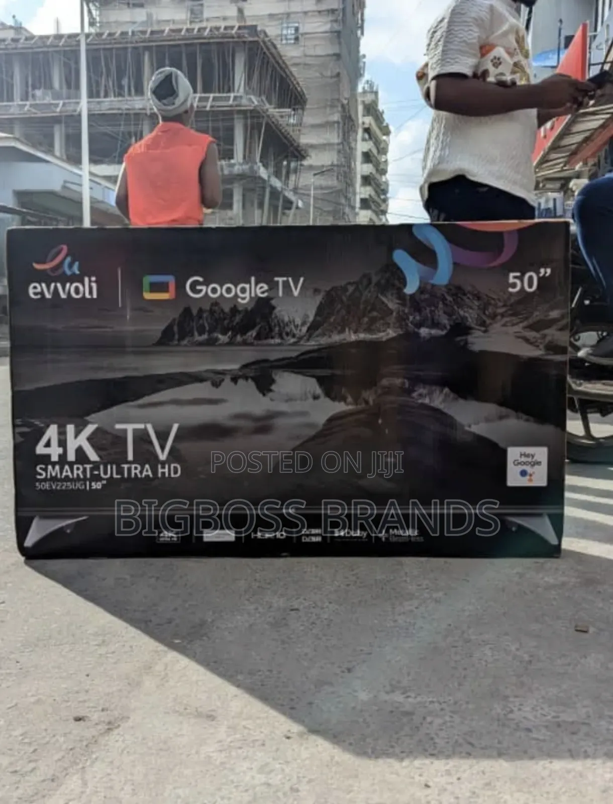 Evvoli Smart Google Tv 50 Inches