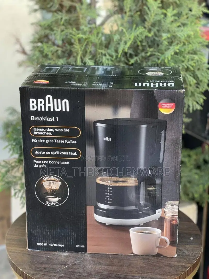 Braun Coffee Maker 10-15cups 1000w
