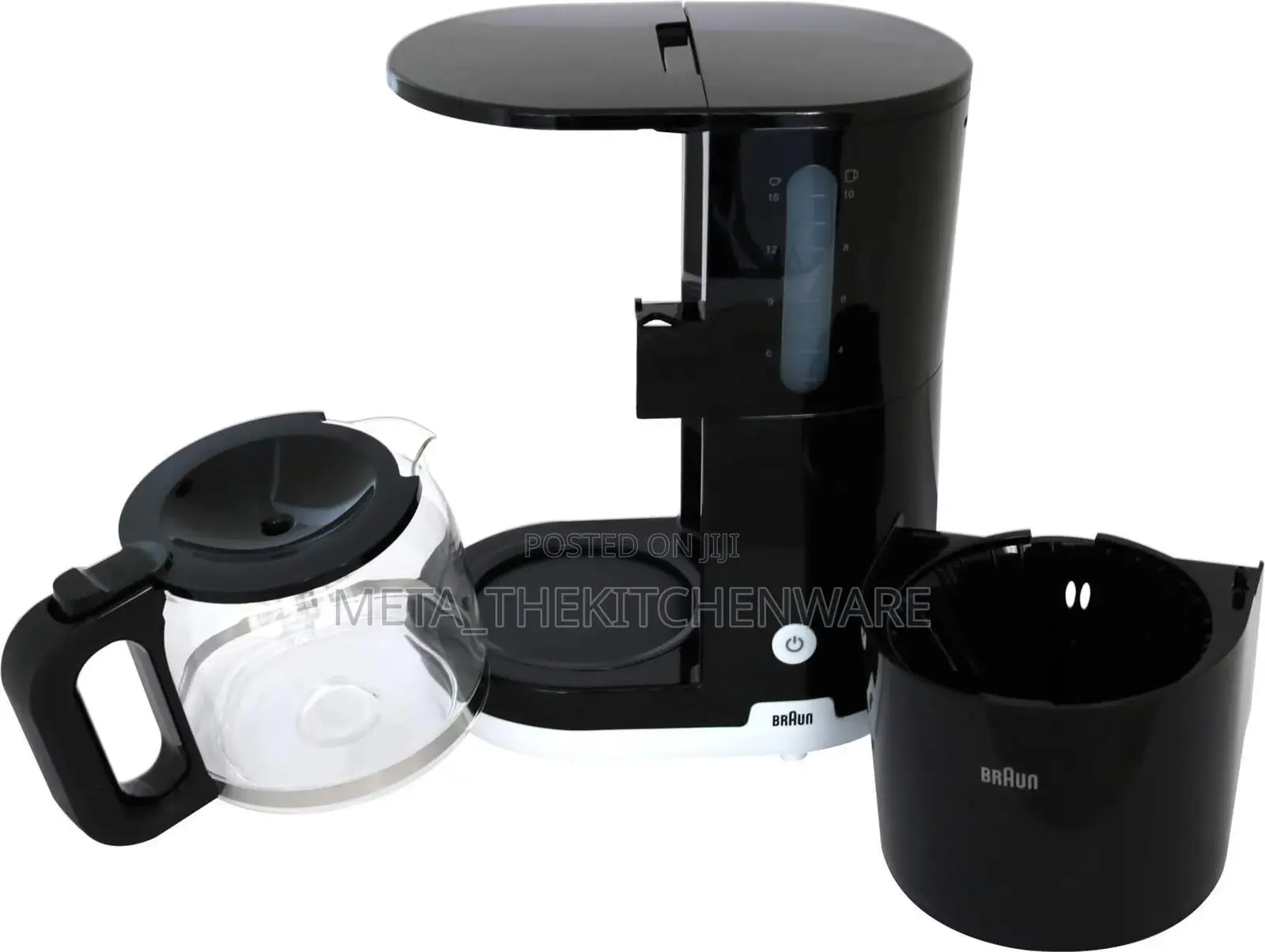 Braun Coffee Maker 10-15cups 1000w