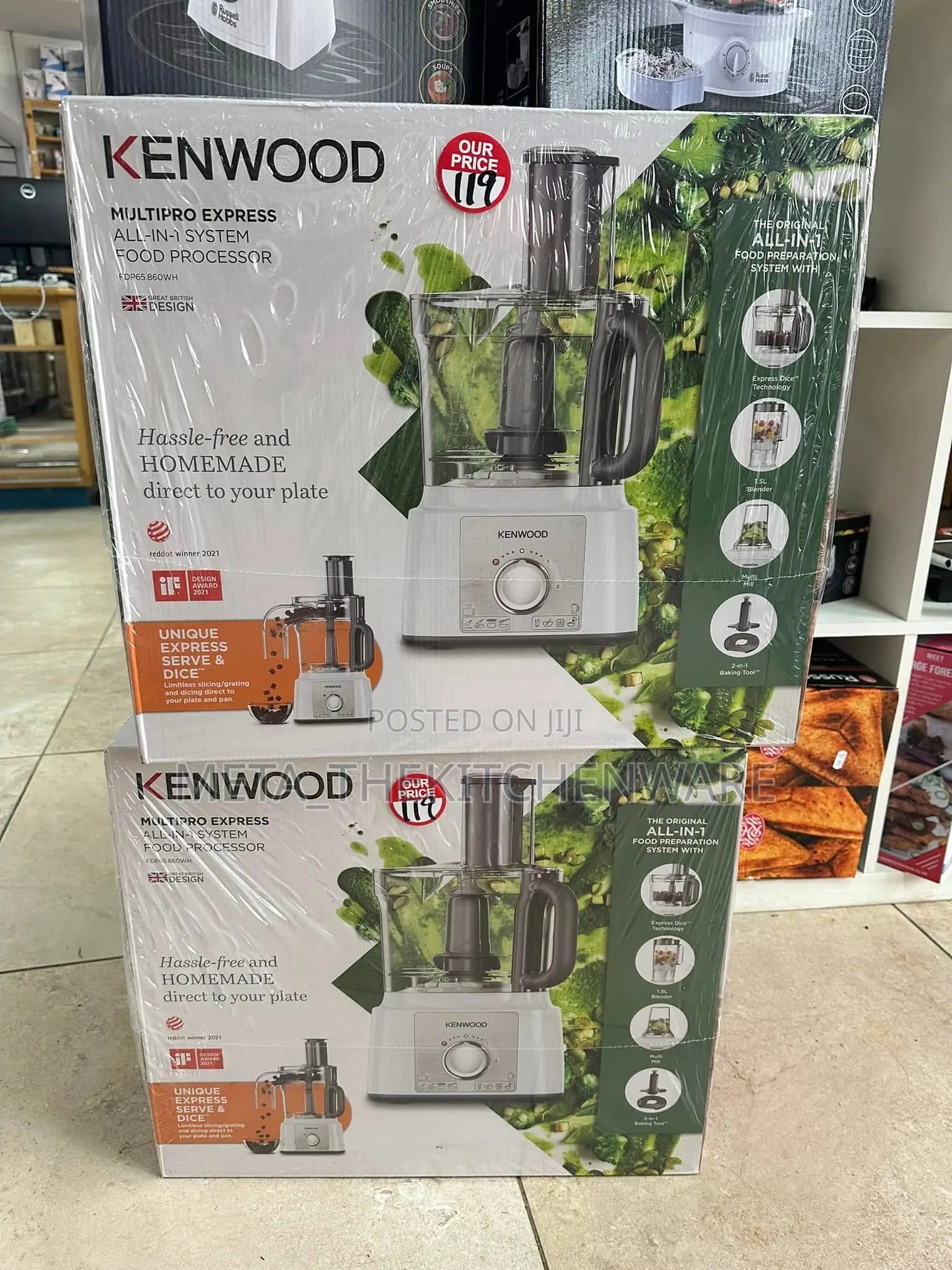 Kenwood Multipro Express All-in-1 System Food Processor