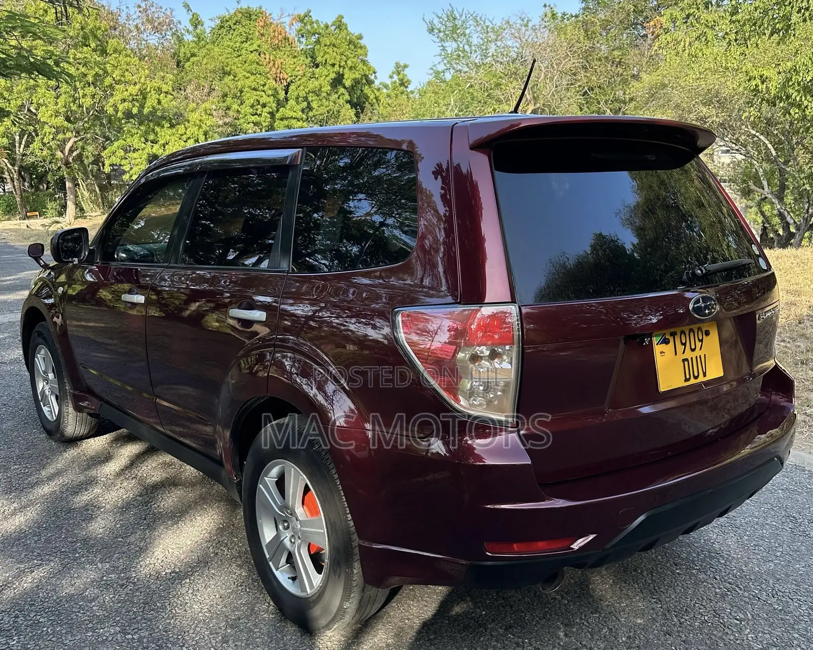 Subaru Forester 2009 Burgundy