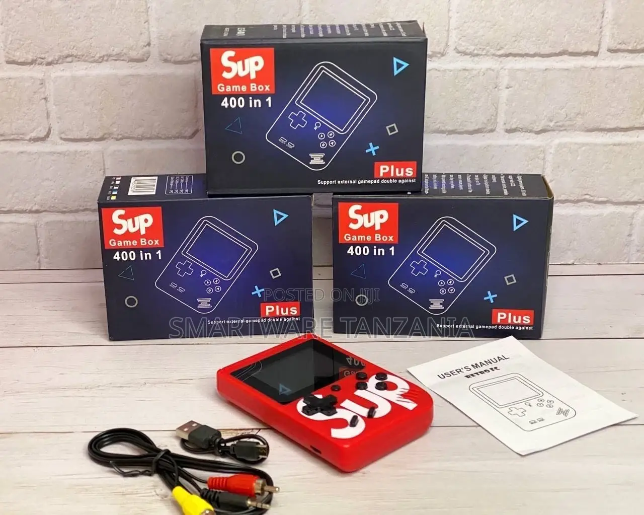 Sup 400 In 1 Games Retro Game Box Console Handheld Game Pad