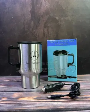 Electric Coffee Mug Stainless Steel Travel Car Heating Cup
