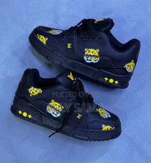 Men's Sneakers Louisvuitton Black