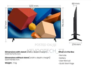 Hisense 55 Inch Smart Tv Uhd 