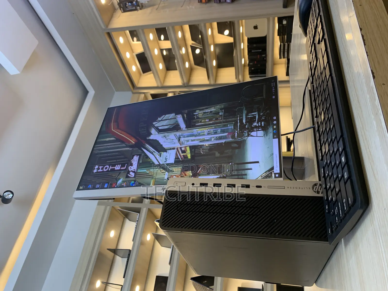 Desktop Computer HP EliteDesk 705 G3 8GB AMD Ryzen 7 HDD 500GB