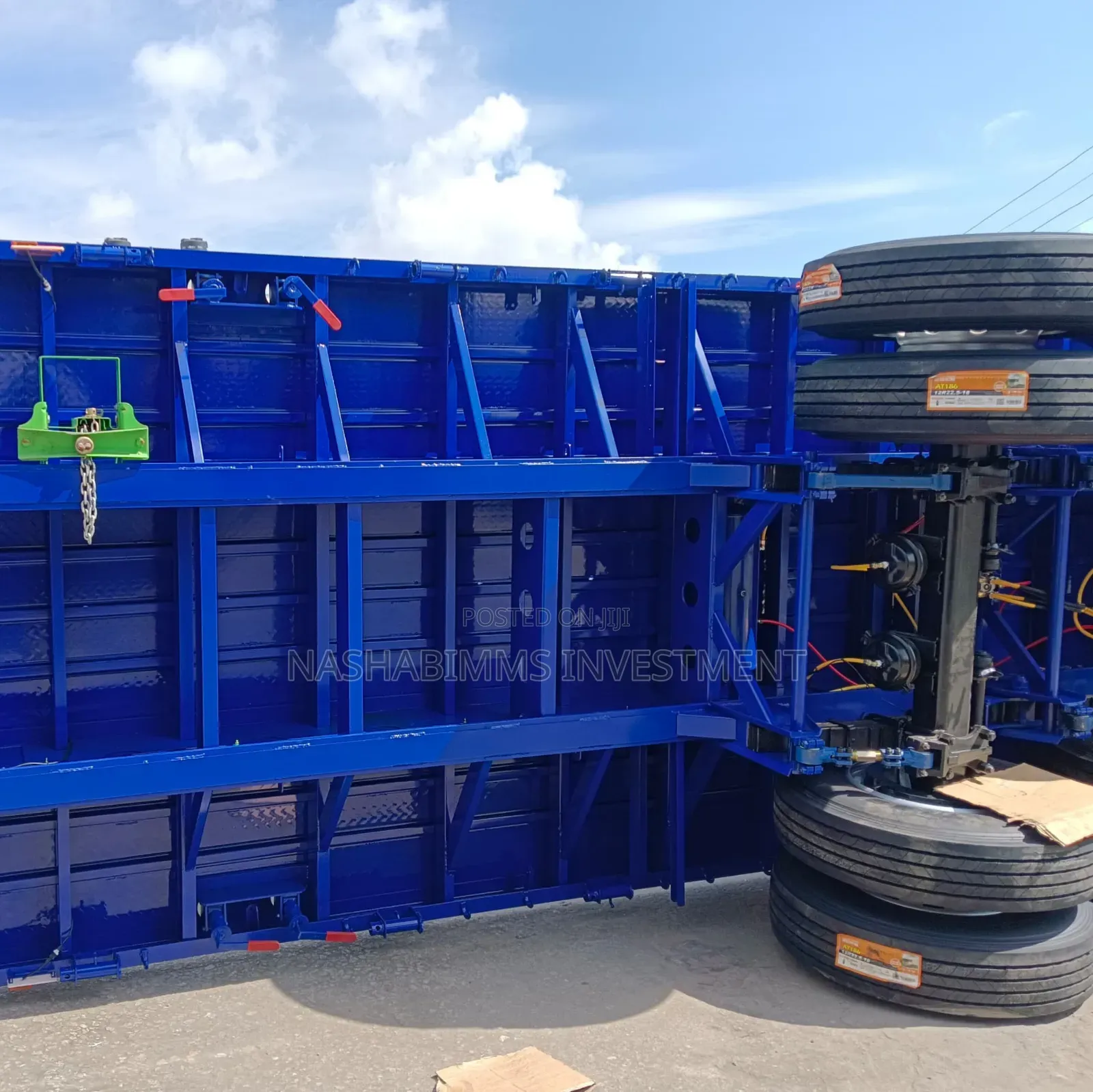 Chinese Double Tyres Trailer