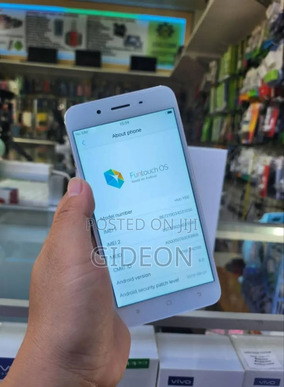 Vivo Y66i 32 GB Rose Gold