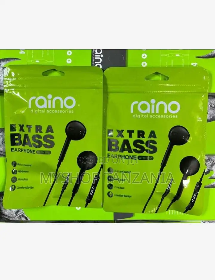 Raino Extra Bass Earphones
