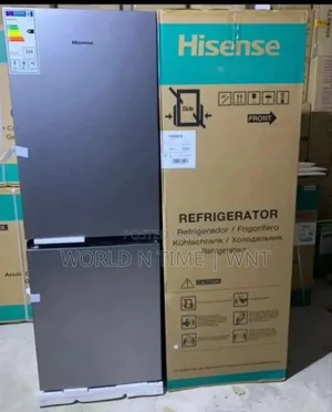 Hisense Fridge H300bts Bottom Freezer 223l Titanium Silver