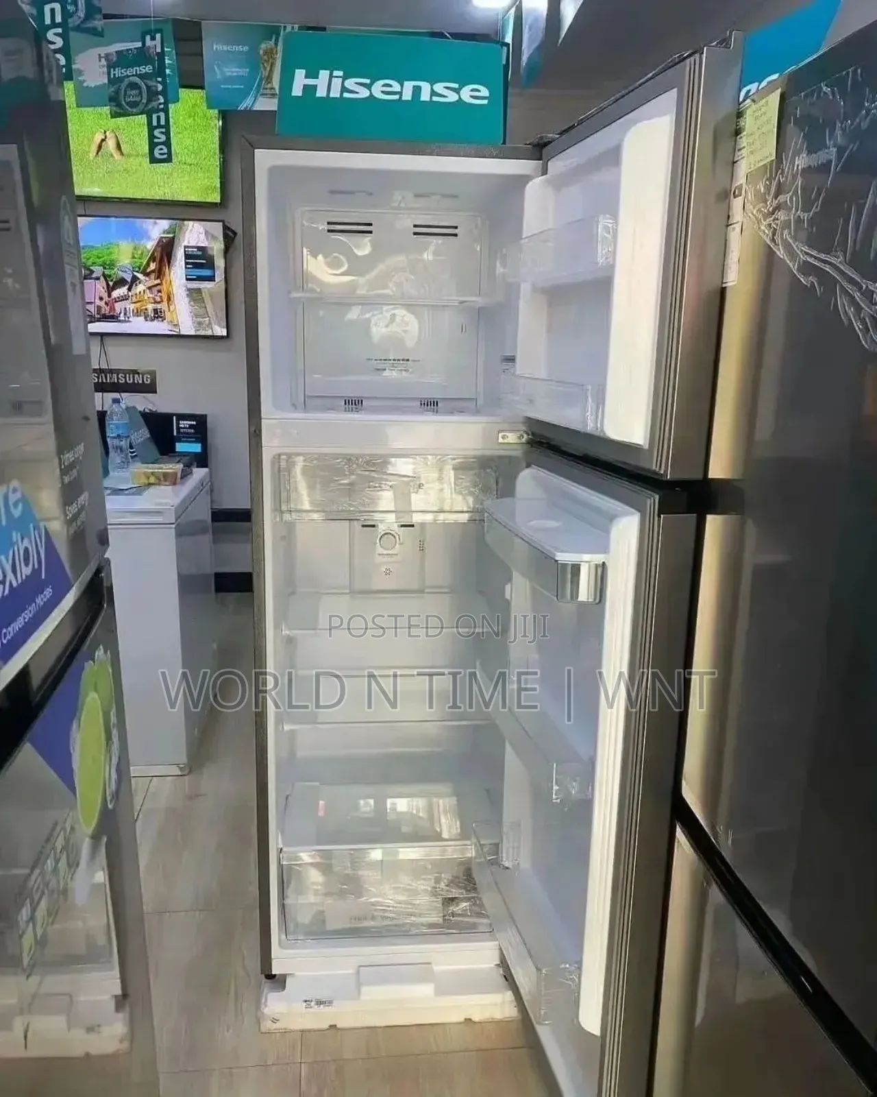 Hisense Fridge H321ti - Wd Top Freezer 247l W/Dispenser