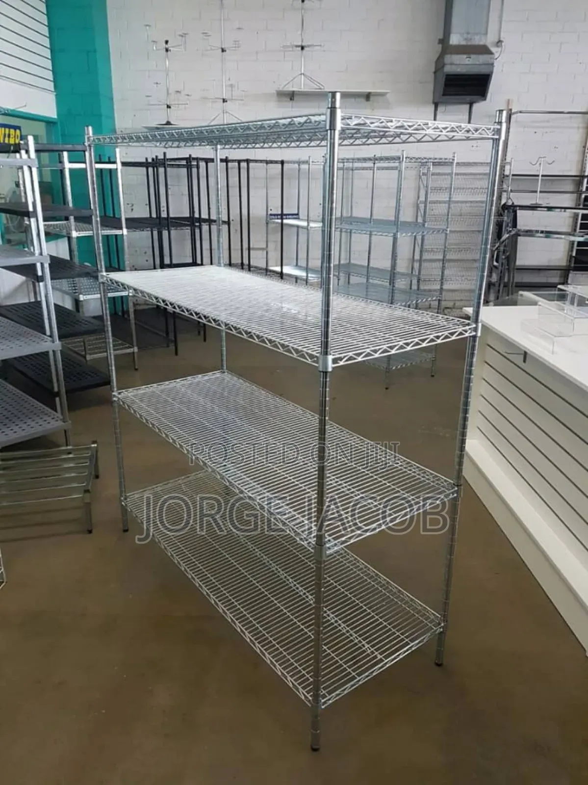 Stainless Steel Storage Shelves