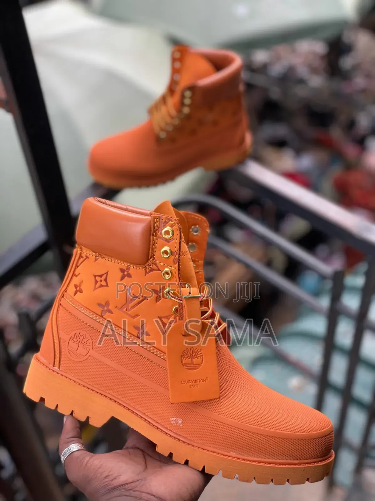 Men's Boots Timberland Louisvuitton Leather