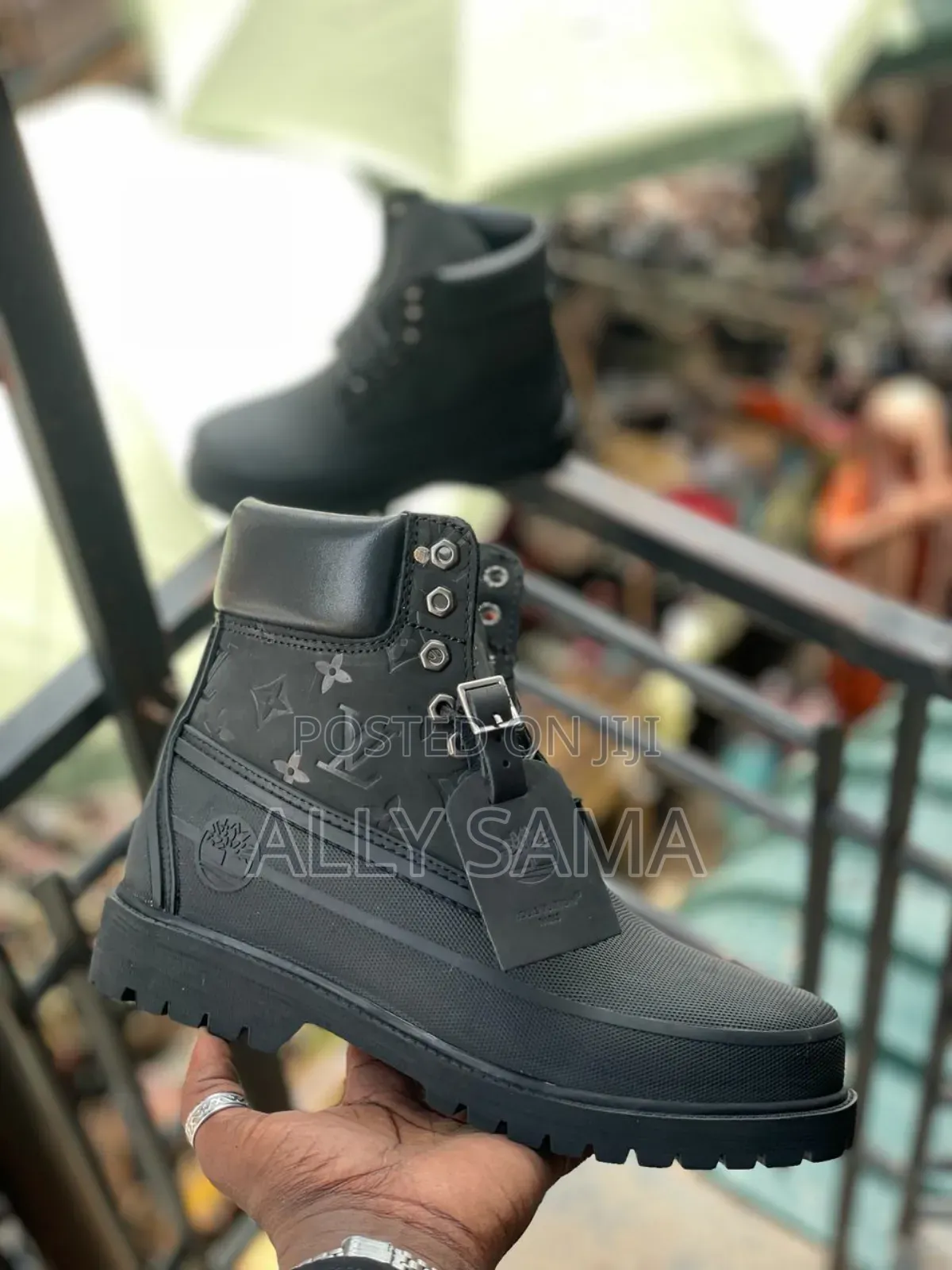 Men's Boots Timberland Louisvuitton Leather
