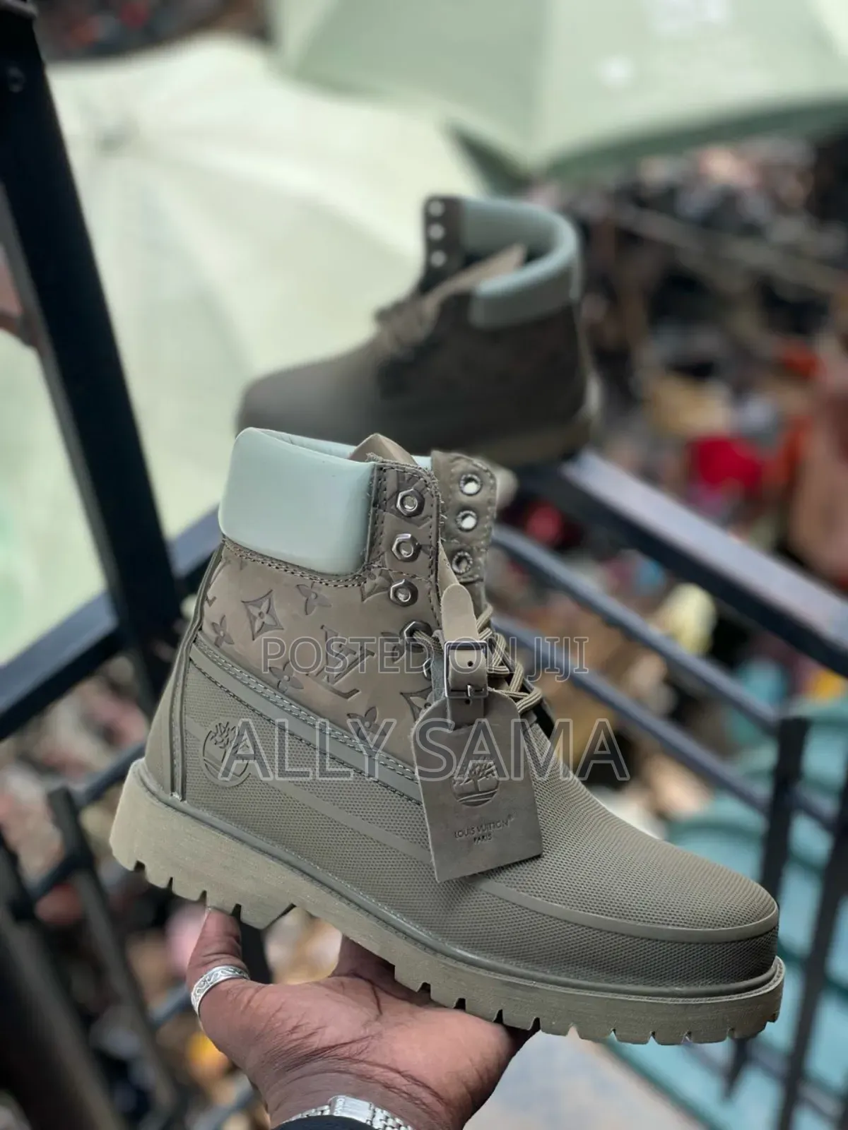 Men's Boots Timberland Louisvuitton Leather