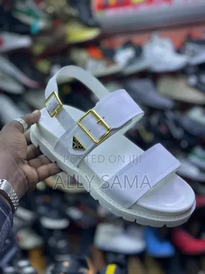 Men's Sandals Prada White Full