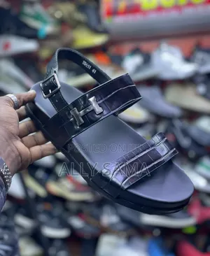 Men's Sandals Hermes Full Black
