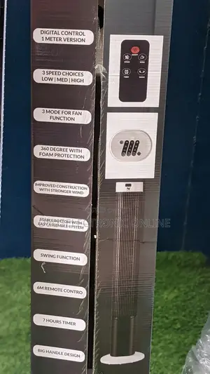 Electric Tower Fan 43"