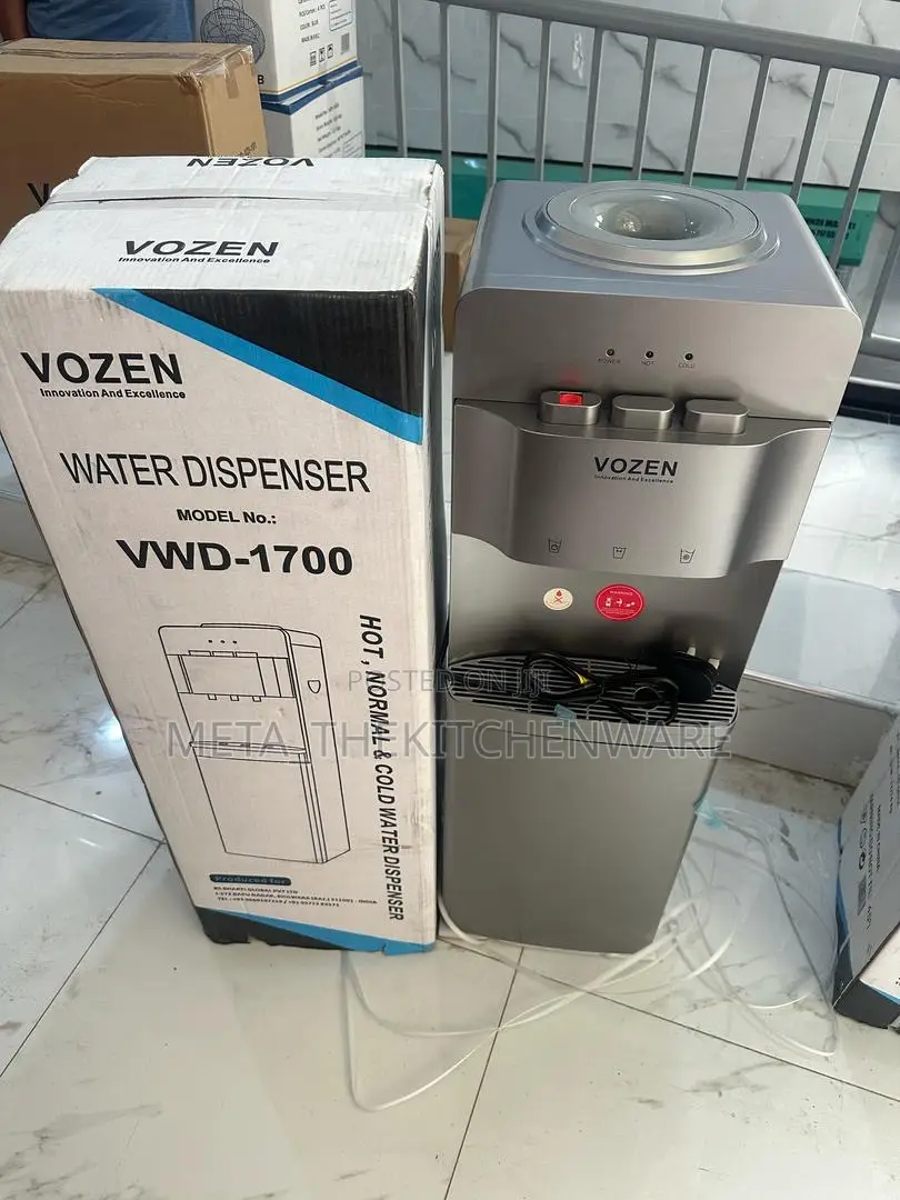Vozen Water Dispenser 3 Taps With Cabinet