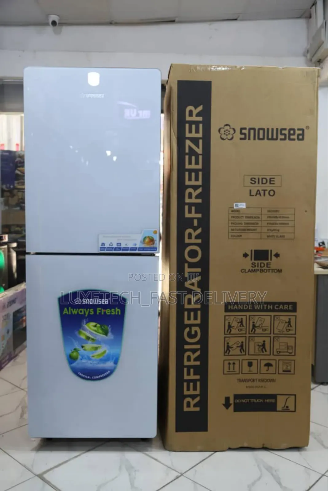 Snowsea Refrigerator 250l Combi