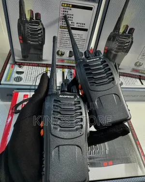 Baofeng Walkie Talkies 888s Rechargeable Long Range, 2pcs