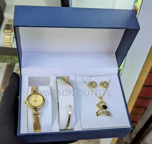 Ladies Combo Smart Ya Saa,Hereni,Pete,Cheni Bracelet