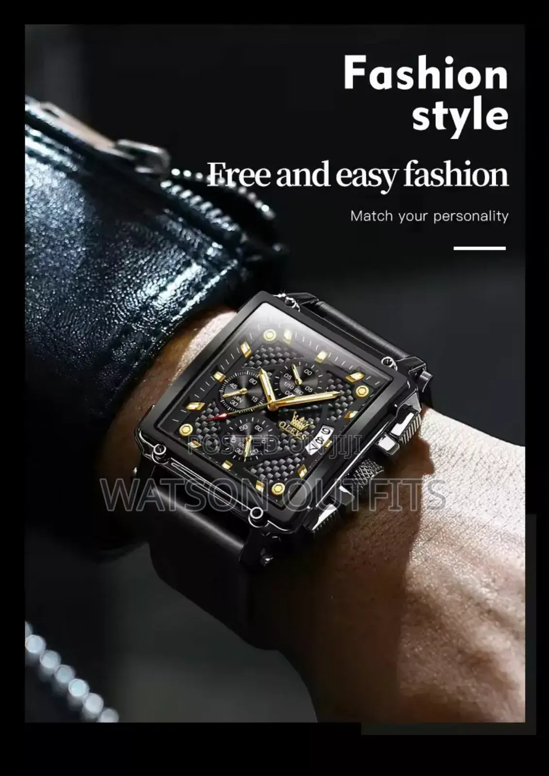 Curren Olevs Watches Za Kiume Za Mikanda Original