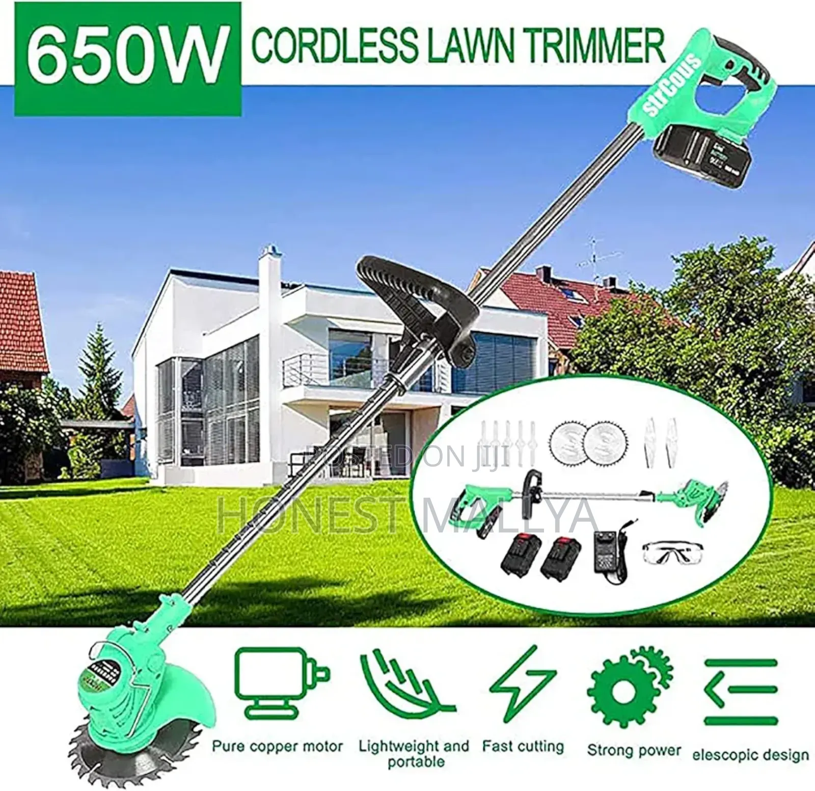 Cordless Lawn Mower(Grass Cutter