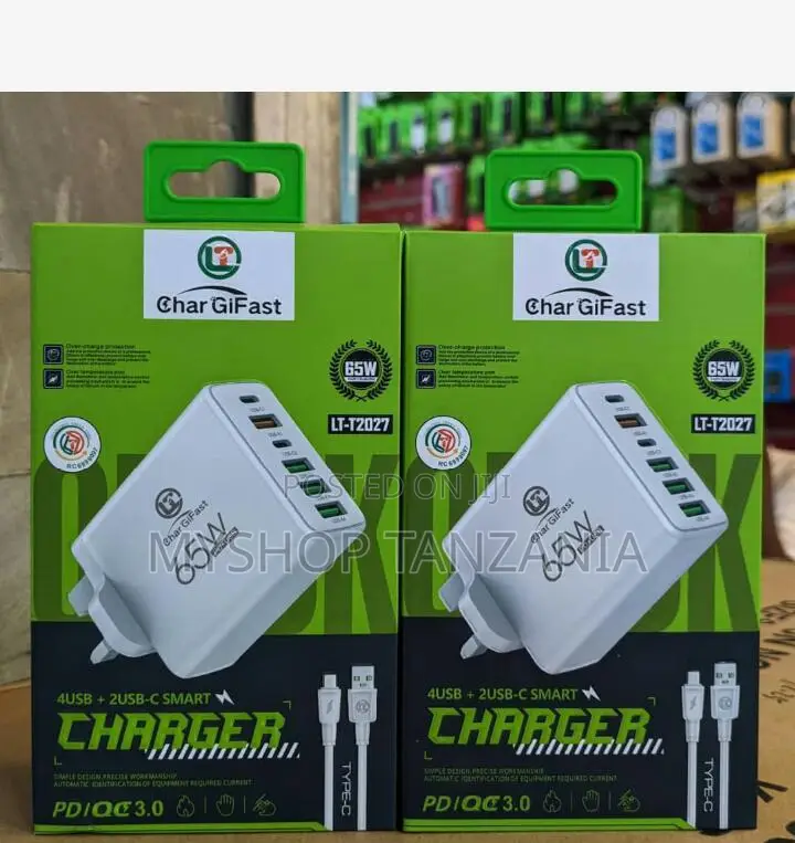 4usb+2 Usb Smart Charger