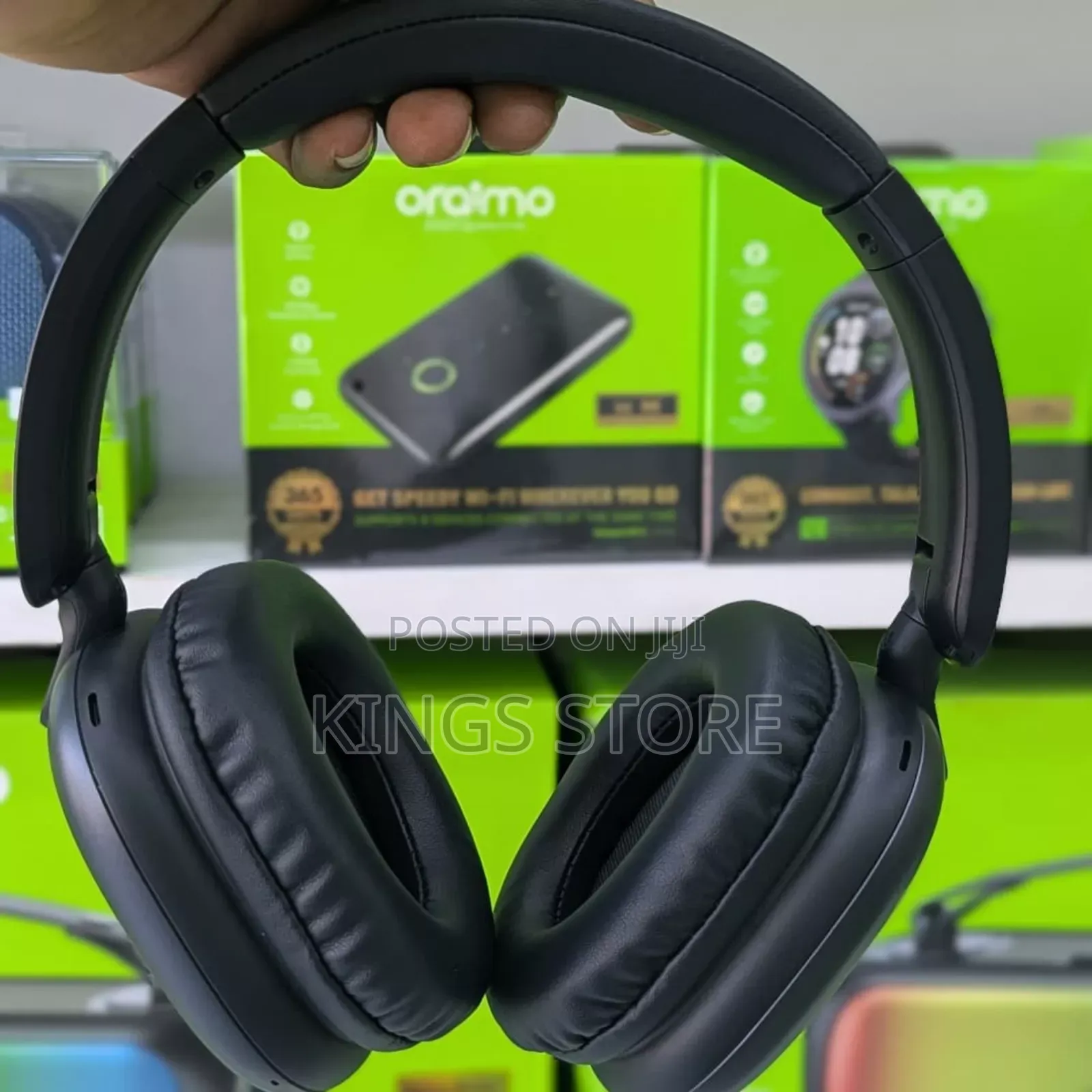 Oraimo Boompop Lite Enc Over-Ear Wireless Headphones
