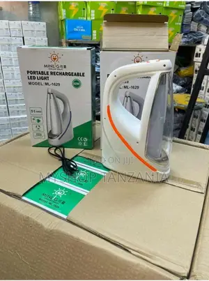 Portable Recharge Led Lights 50w Usb Socket