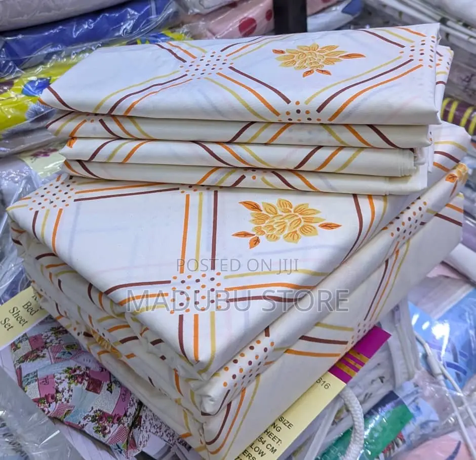 New Pakistan Cotton Bedding Sheet 7*8 Size,