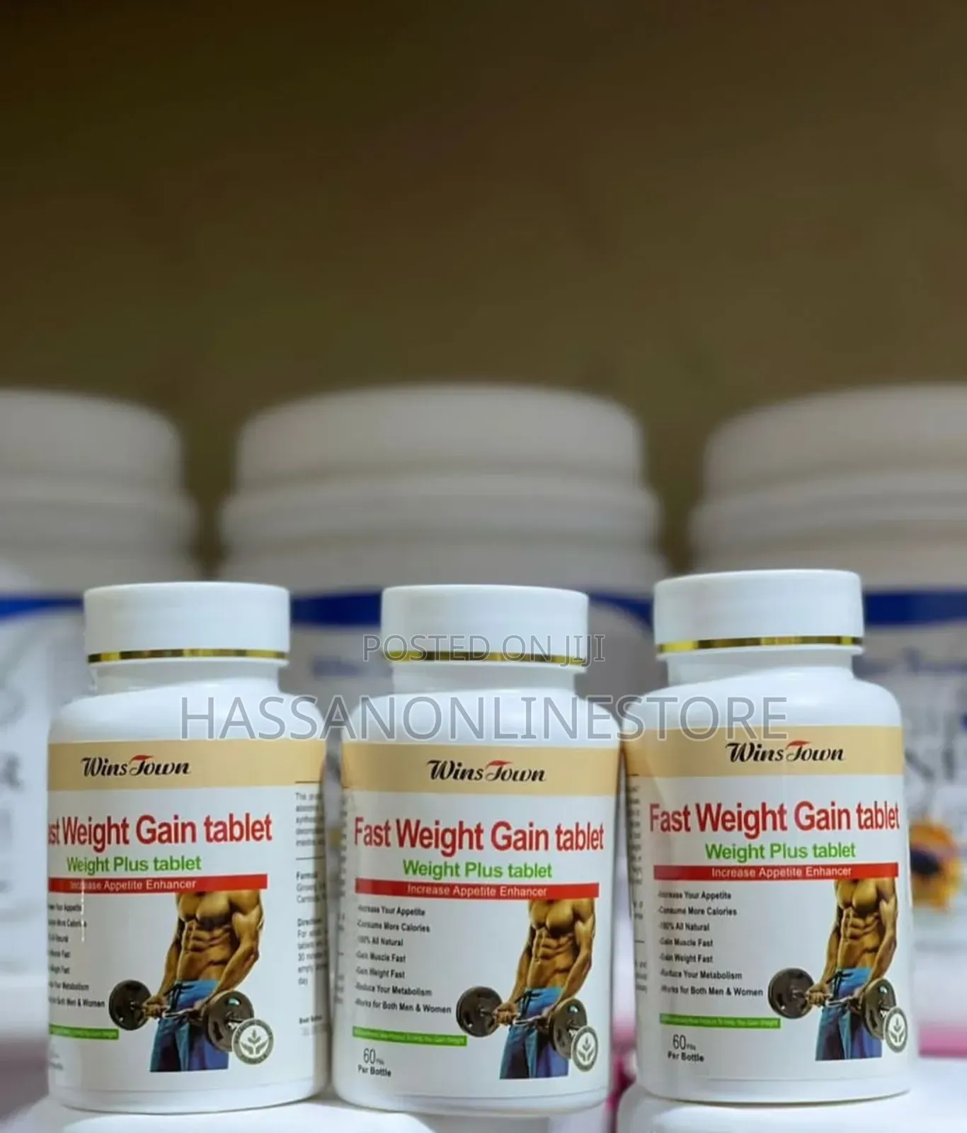 Wins Town Fast Weight Gain Tablets