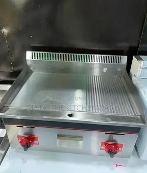 Commercial Gas Griddle With Grill