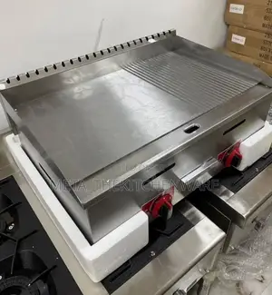 Commercial Gas Griddle With Grill