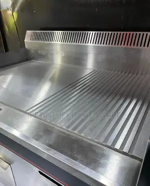 Commercial Gas Griddle With Grill