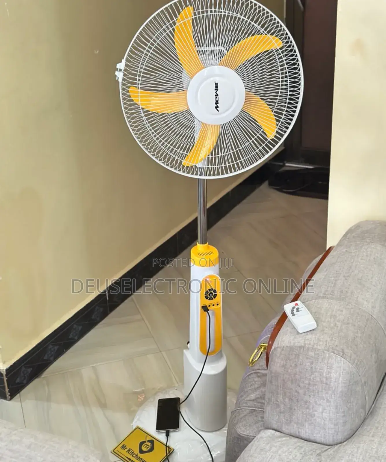16" 18 Rechargeable Stand Fan