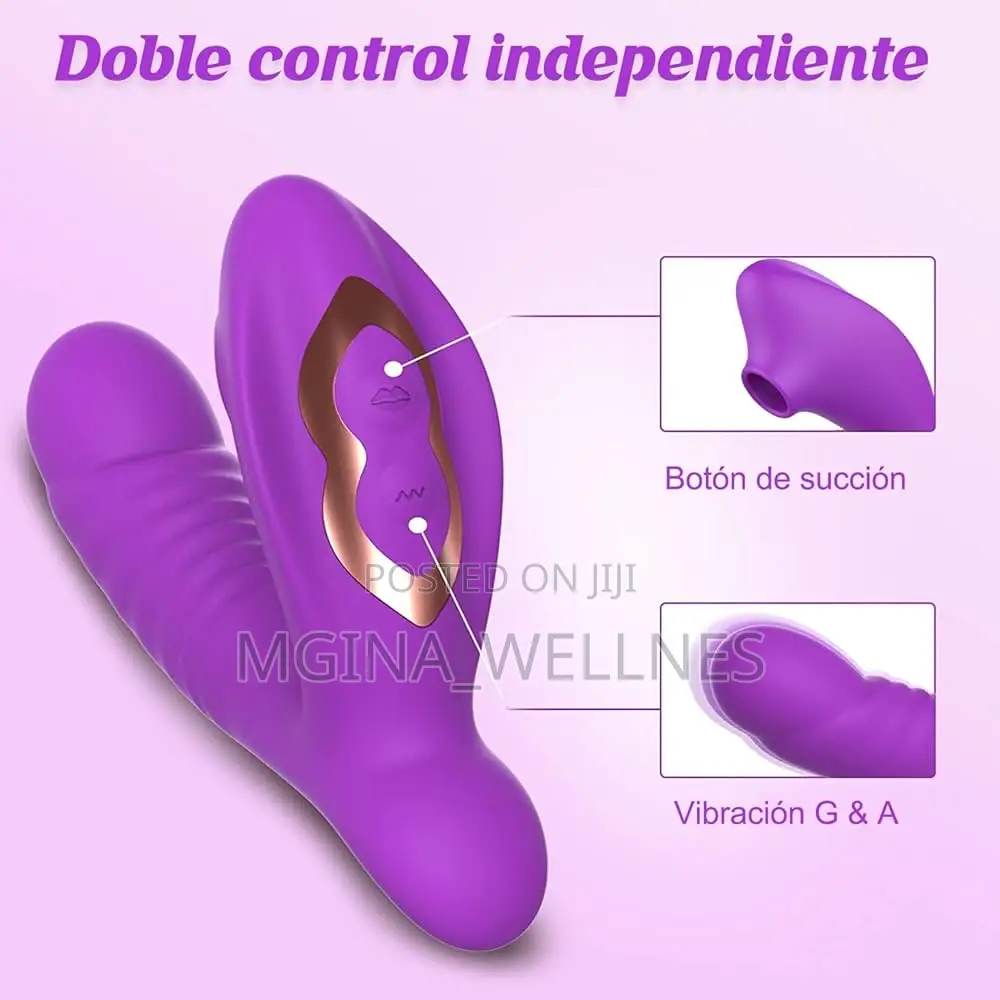 Erotic Toys for Couples,10 Modes,Suction Cup Clit Stimulator