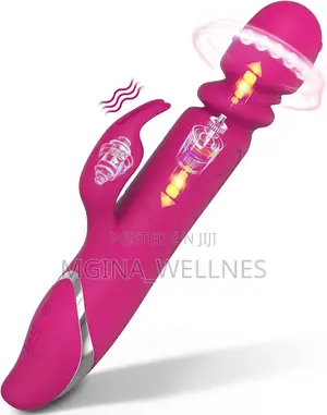 Thrusting Beaded Rabbit Vibrator for Women 21 Rotation